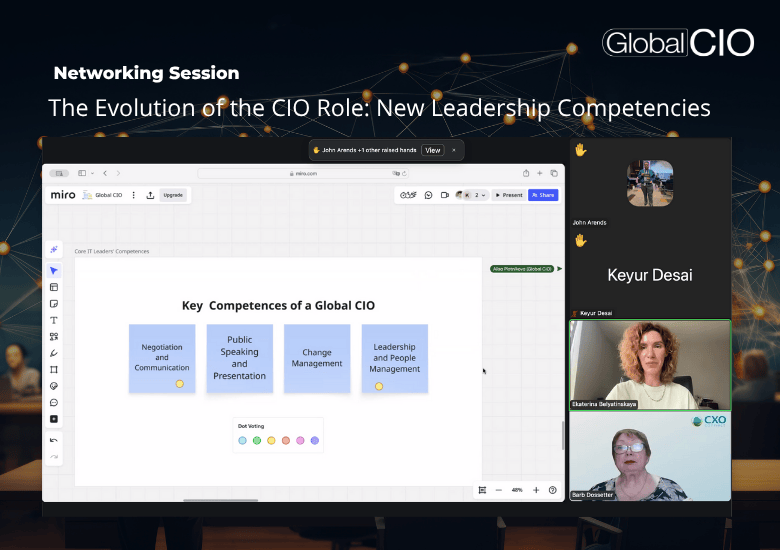 Networking Session: The Evolution of the CIO Role in the Modern World