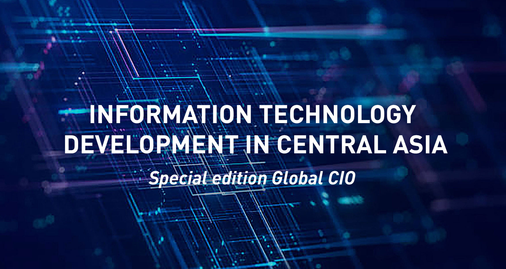 Information Technology Development in Central Asia. New approaches